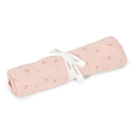 Little Dutch - Swaddle doek hydrofiel 120x120 - Pure Blossom