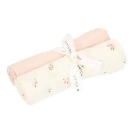 Little Dutch - Swaddle doeken hydrofiel 70 x 70 Fairy Blossom & Blossom