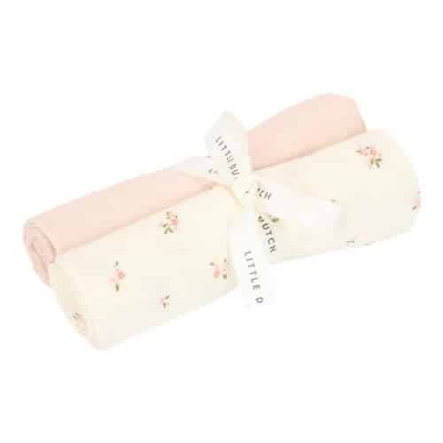 Little Dutch - Swaddle doeken hydrofiel 70 x 70 Fairy Blossom & Blossom