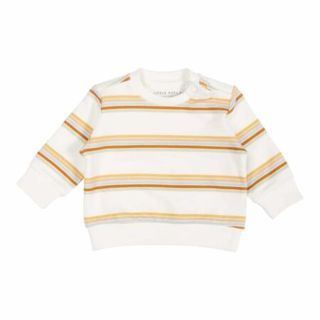 Little Dutch - Trui dunne streep Vintage Sunny Stripes