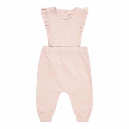Little Dutch - Tuinbroek corduroy Soft Pink