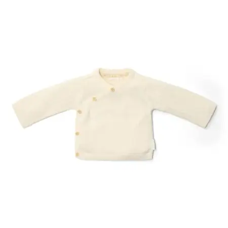 Little Dutch - Vest - Wit - Newborn Naturals