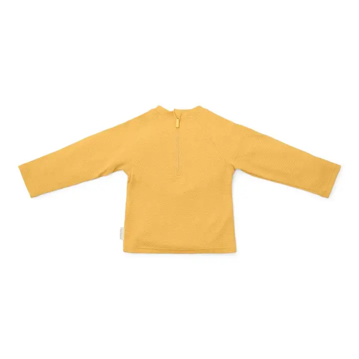 Little Dutch - Zwemshirt lange mouwen Seashells Sunny Yellow