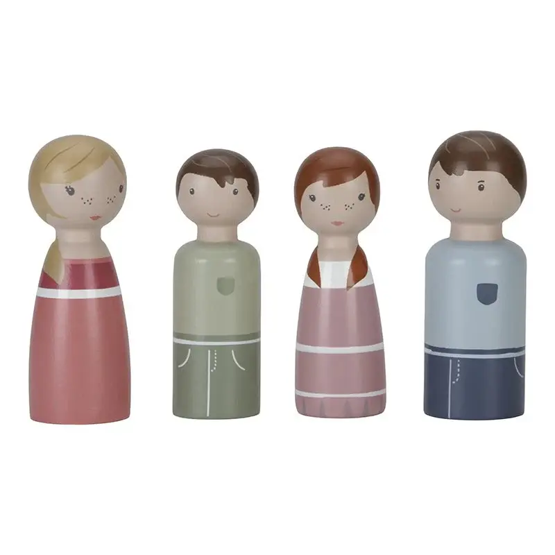 Little Dutch Toys - Aanvulset poppenhuis familie Rosa FSC