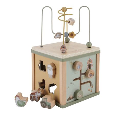 Little Dutch Toys - Activiteitenkubus Little Farm FSC