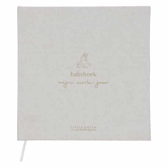 Little Dutch Toys - Babyboek 'Mijn eerste jaar' baby bunny FSC