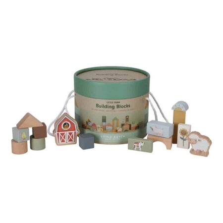 Little Dutch Toys - Bouwblokken Little Farm FSC