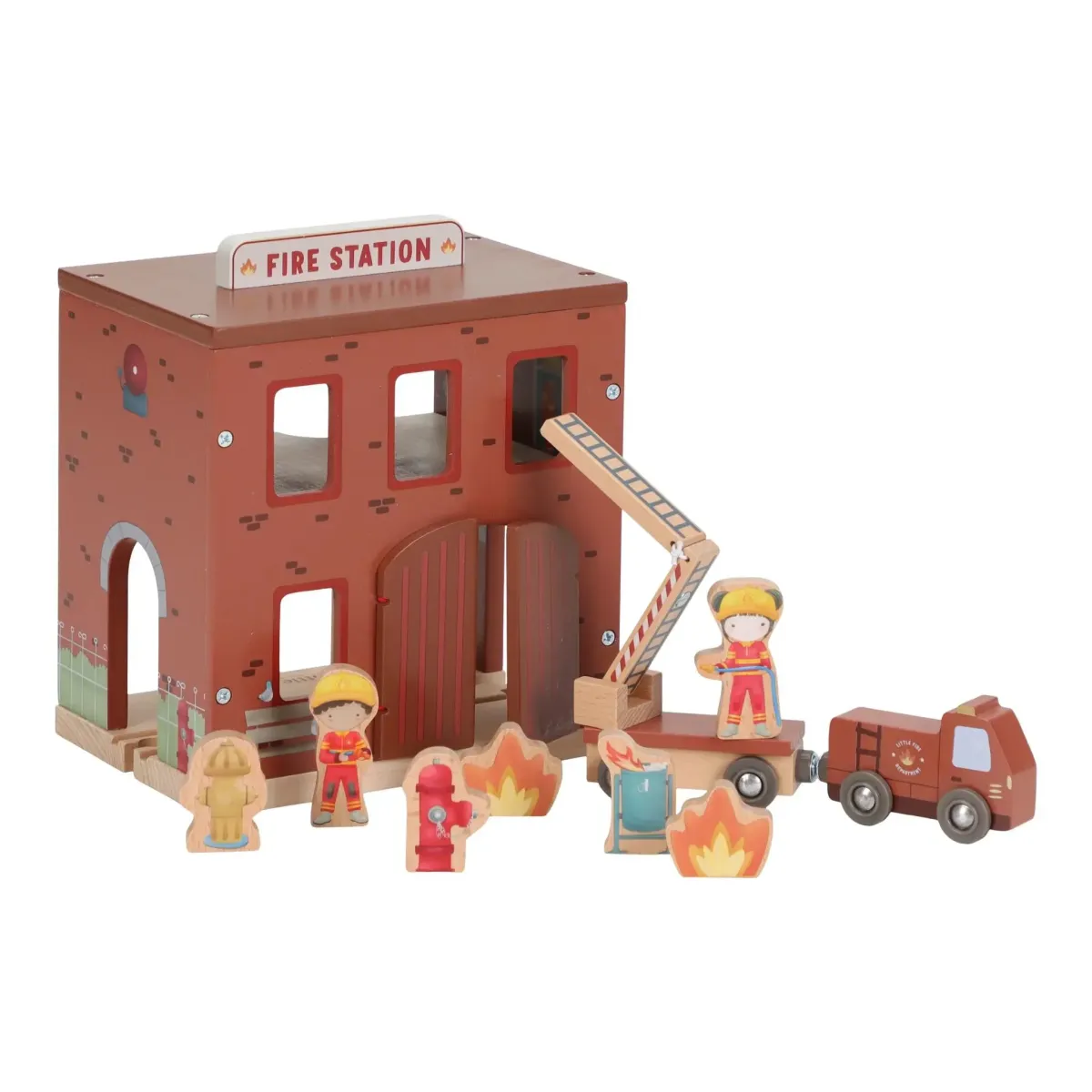 Little Dutch Toys - Brandweerkazerne FSC