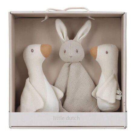 Little Dutch Toys - Gebreide Giftset Newborn Naturals GRS
