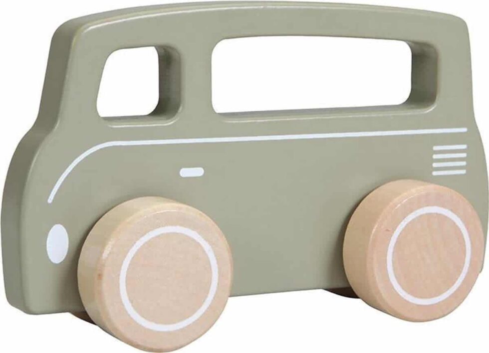 Little Dutch Toys - Houten Busje Groen