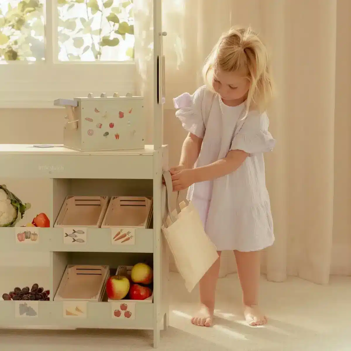 Little Dutch Toys - Houten marktkraam FSC