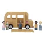 Little Dutch Toys - Houten schoolbus met poppetjes FSC