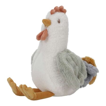 Little Dutch Toys - Knuffel Kip 17cm Little Farm