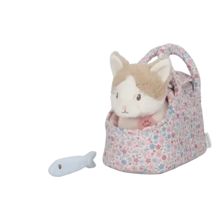 Little Dutch Toys - Knuffelkat Marley in tas GRS