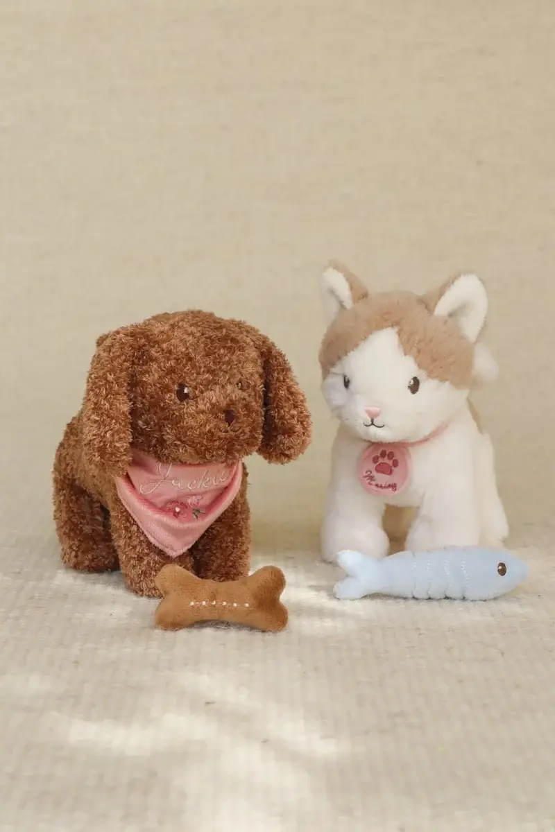 Little Dutch Toys - Knuffelkat Marley in tas GRS