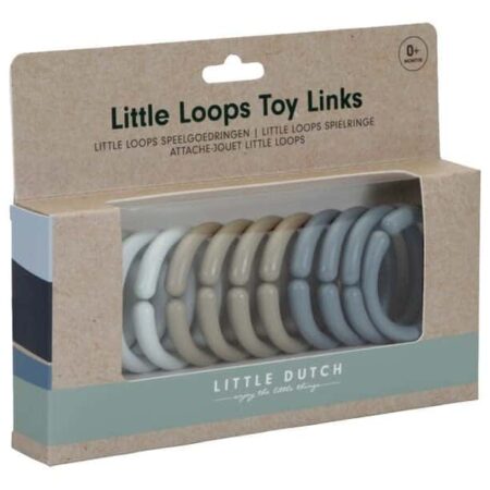 Little Dutch Toys - Little Loops Speelgoedringen blue