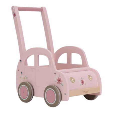Little Dutch Toys - Loopwagen Roze FSC