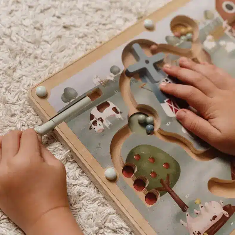 Little Dutch Toys - Magnetisch doolhof Little Farm FSC