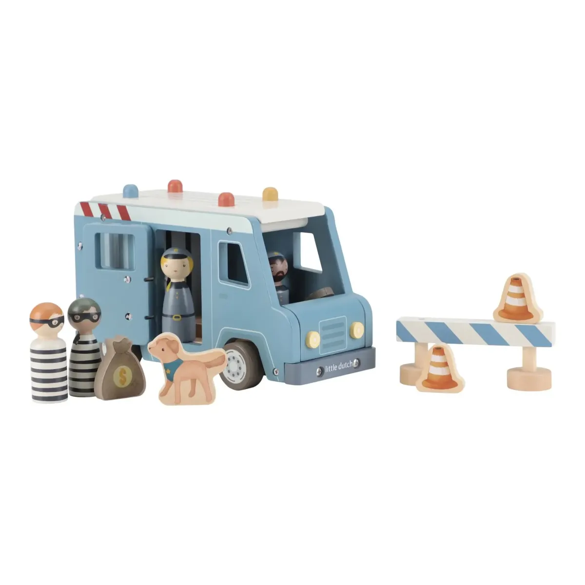 Little Dutch Toys - Politiebus FSC