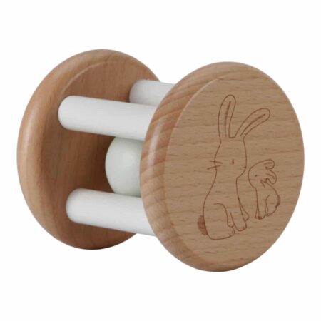 Little Dutch Toys - Rammelaar Roller - Baby bunny FSC