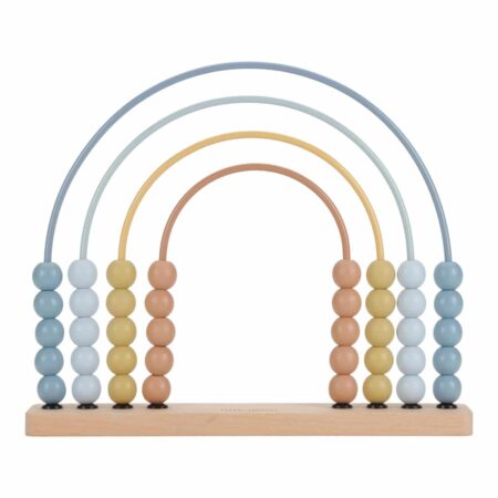 Little Dutch Toys - Regenboog telraam - Forest Friends FSC