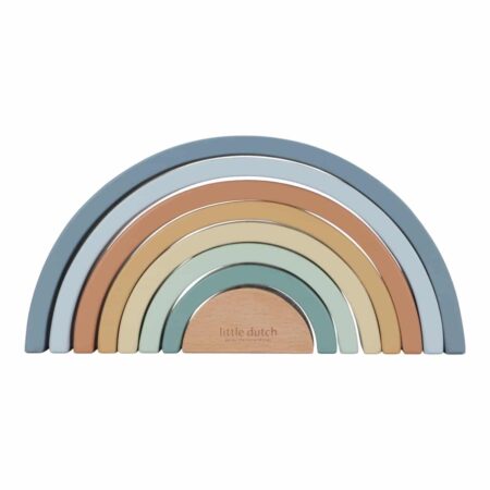 Little Dutch Toys - Regenboogstapelaar - Forest Friends FSC
