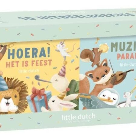 Little Dutch Toys - uitdeelboekjes - hoera! het is feest & muziekparade