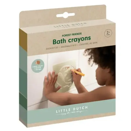 Little Dutch Toys - badkrijtjes met spons en sjablonen