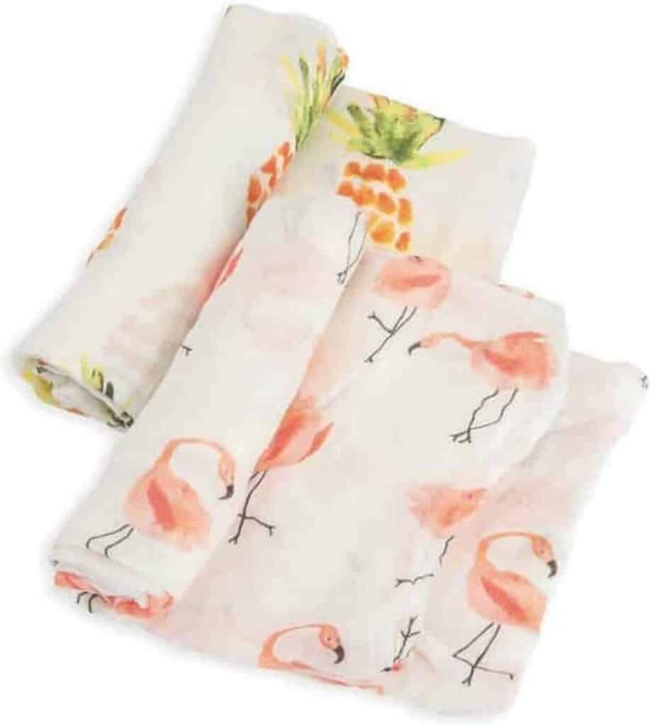 Little Unicorn - Bamboo Deluxe Tetra 2-Pack - Pink Ladies - One Size