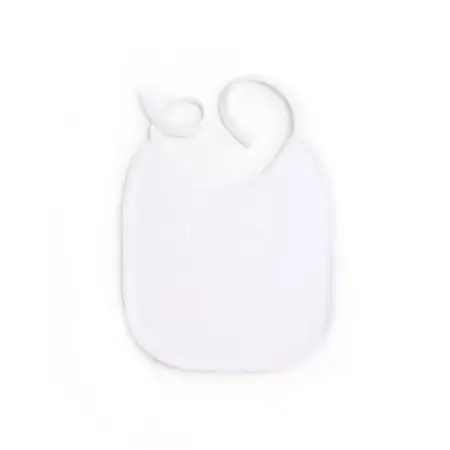 Living Nature - Bavet medium losange wit/eponge 18 x 22 cm