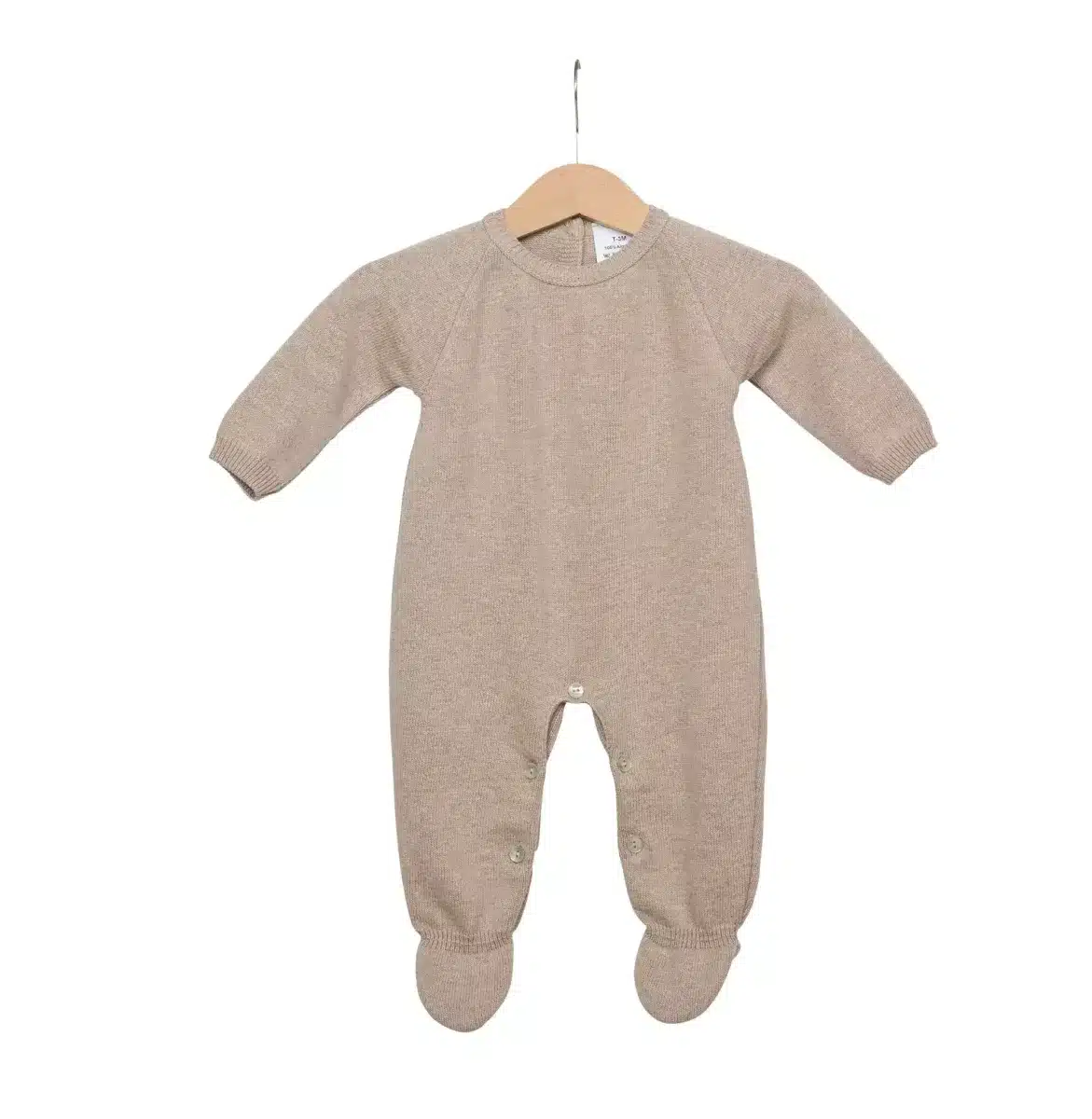 Living Nature - Gebreid Babypakje Ezra beige