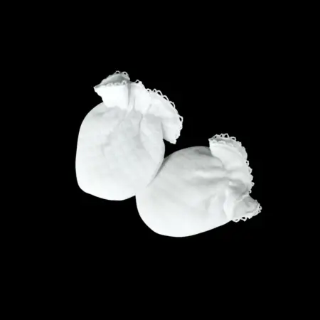 Living Nature - Krabwantjes in losange wit