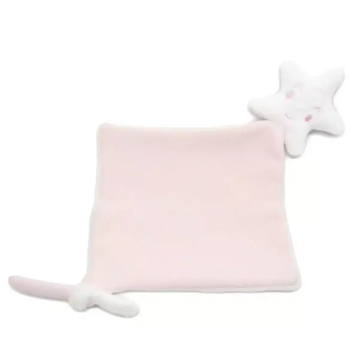 Living Nature - Little Star doudou nieuw model losange roze