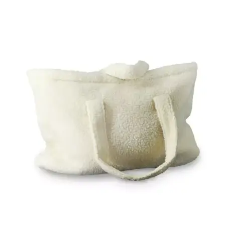 Living Nature - Living Nature weekendtas in teddy beige 53 x 40 x 12 cm (zonder borduur)