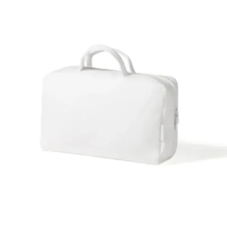 Living Nature - Logeerkoffer Babs medium in wit 31 x 18 x 10 cm 