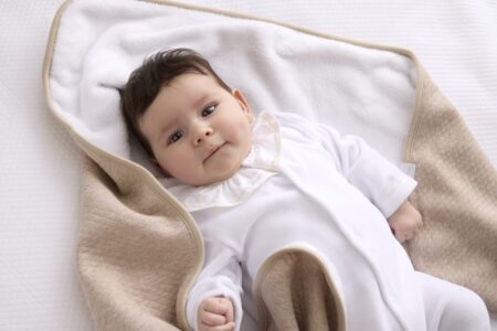 Living Nature - Pyjama velour sweet ivory - Wit