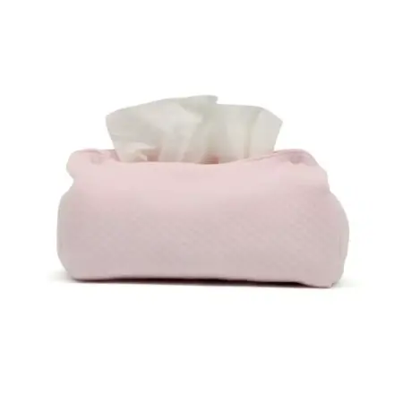 Living Nature - Tissuebox cover losange roze hoog model