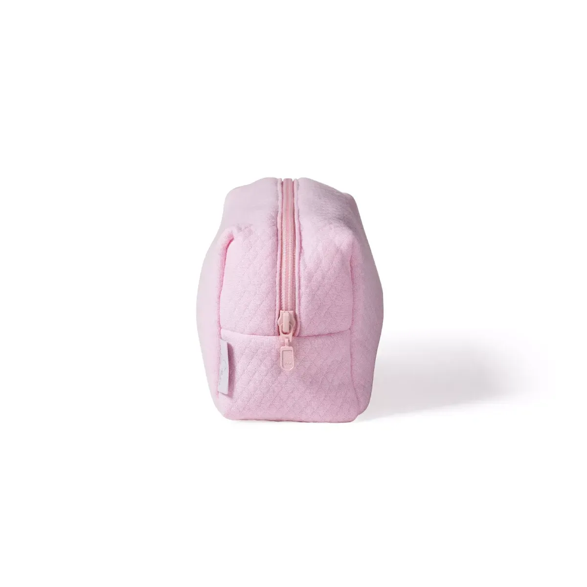 Living Nature - Toilettas Charlie losange roze maat M = 26 x 12 x 8,5 cm