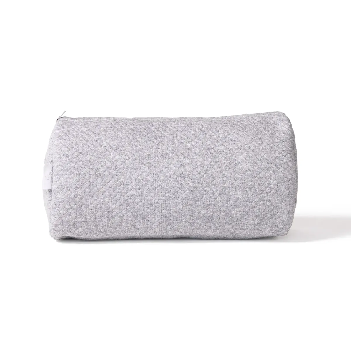 Living Nature - Toilettas groot Pernille in losange grijs maat L = 30 x 18 x 12 cm