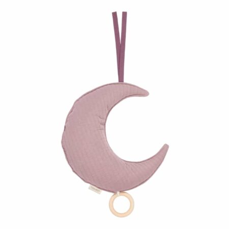 Maan muziekdoosje Pure Mauve