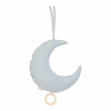 Maan muziekdoosje Pure Soft Blue