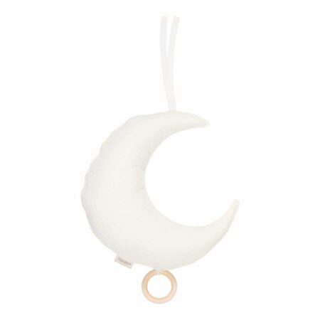 Maan muziekdoosje Pure Soft White