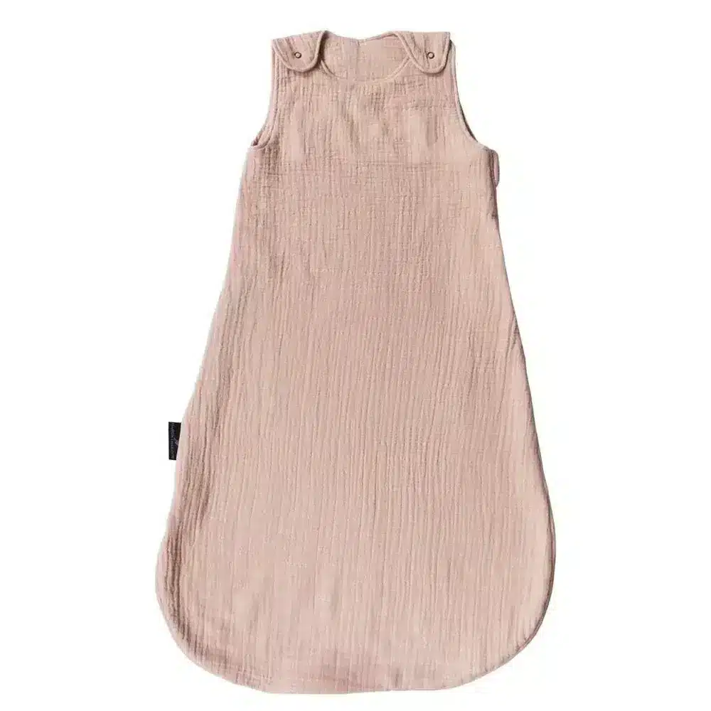 Maison Charlotte - Muslin Sleeping bag winter 0-6 months - Pink (Showroommodel)