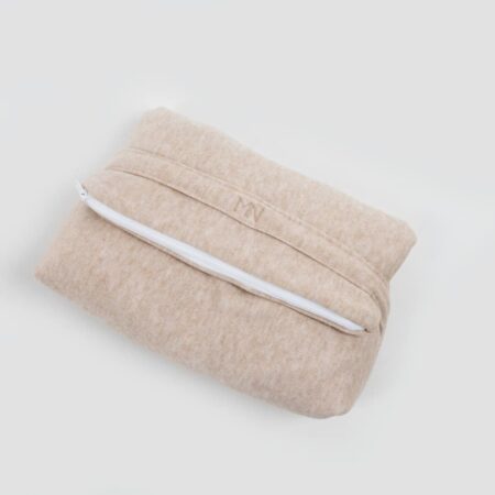 Maison Naline - Toilettas (pochette) angora beige