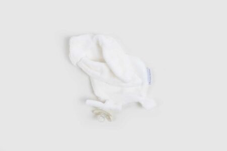 Maison Naline - doudou Lapin bamboe ivoor