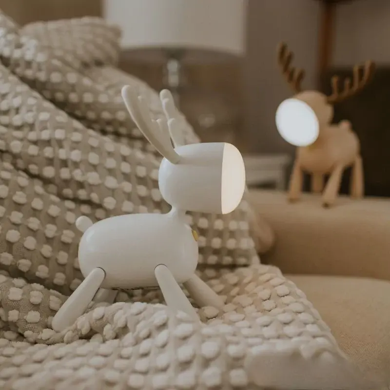 Mary's - Led Lamp - Deer - White