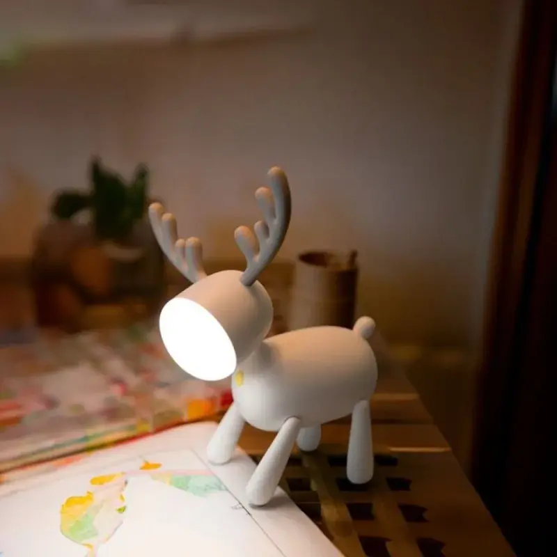 Mary's - Led Lamp - Deer - White