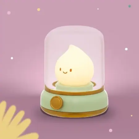 Mary's - Led Lamp - Little Flame - Green