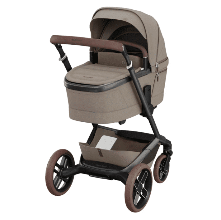 Maxi Cosi - Mc Fame Twillic Truffle (Dark Frame + Brown Wheels + Brown Leather)