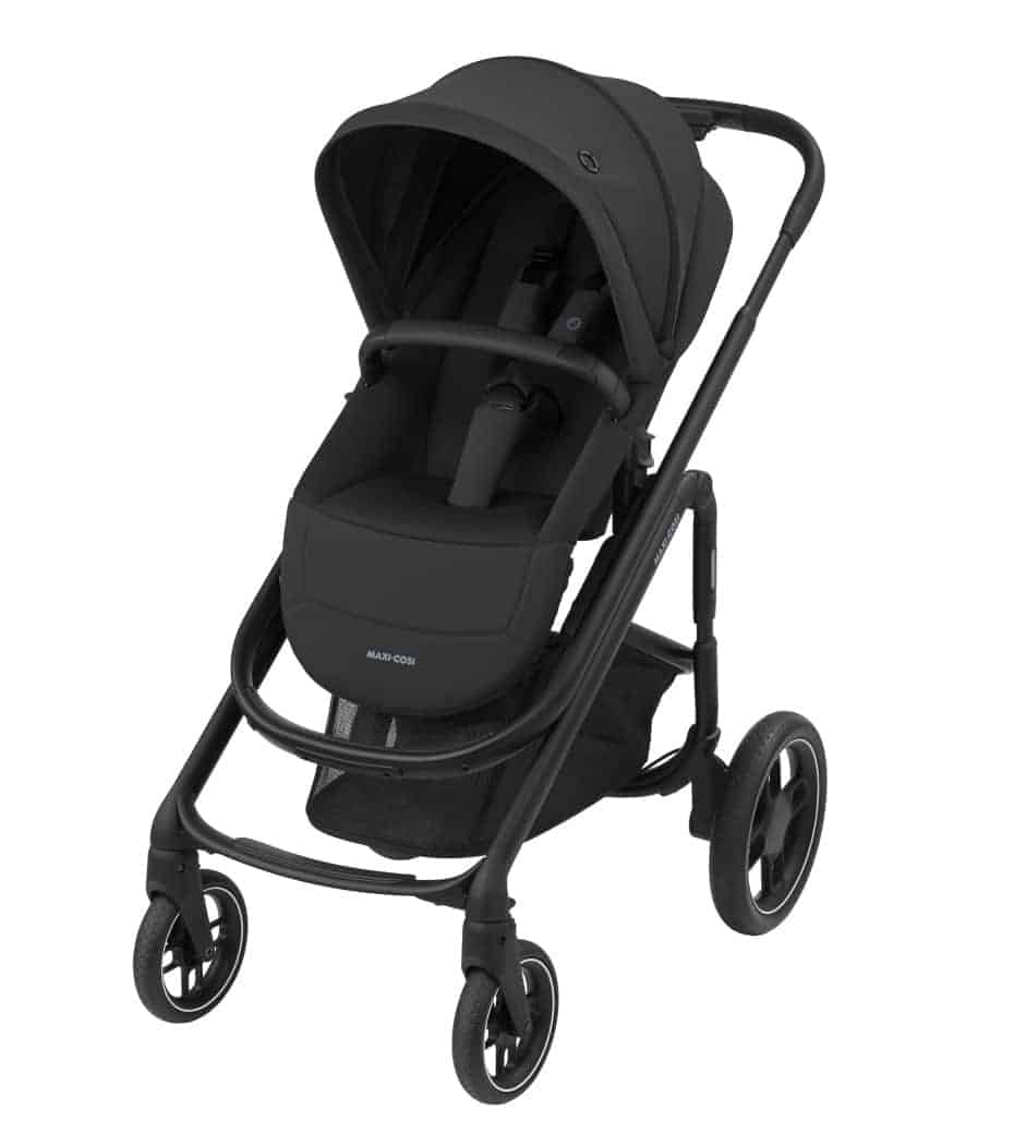 Maxi Cosi - Mc Plaza Plus Essential Black (Black Frame & Black Leather)